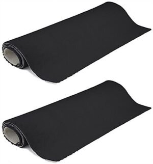 10’ x 10’ Rollable Carpet Kit, Set of (2) 5' x 10' Strips, 32-Oz. Nylon - Black