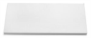 10” x 24” Slatwall Shelf - White