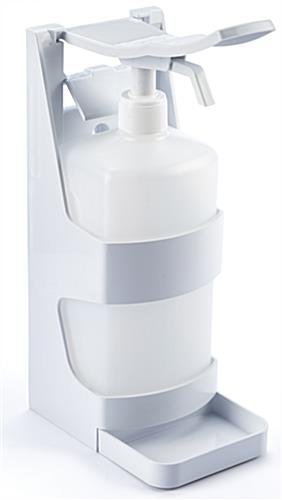 1000ml Sanitizer Bracket Dispenser for PCSGB Series with Pump Top - White