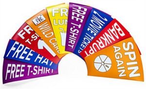 12 - 24 Custom Prize Wheel Graphic Inserts for PWFS1224BK / PWTT1224BK / PWF1224BLED