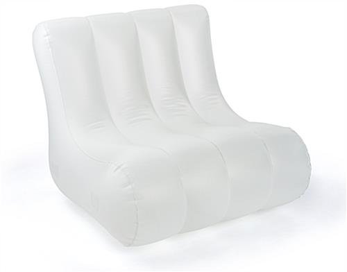12-Inch Seat Height x 30-Inch Wide Inflatable Chair with Custom Printed Slipcover - Image 3