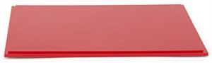 12 x 12 Square Base for DCS Countertop Display Cases - Red