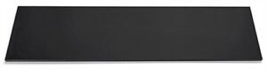 12 x 48-Inch Slatwall Shelf - Black
