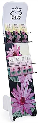 13 x 87 Banner Stand w/ Literature Holders, Tube Frame, Custom Graphics - Full Color