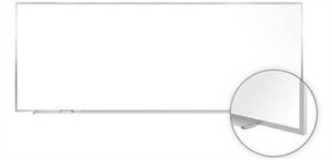 144 x 48 Write-On Board, Wall Mount, Dry Erase, Magnetic, Utensil Tray – White