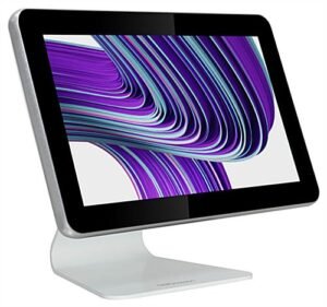 15.6" Digital Touch Screen Countertop Display, Android 7.1 OS – White