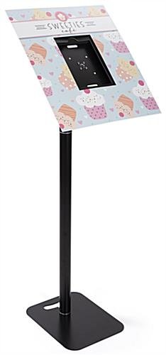 17.5 x 20.25 Custom Shaped Styrene Bezel Sign for Tablet Stands, Full Color Printing - Image 4