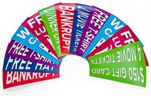 18 Custom Prize Wheel Graphic Inserts for PWFS18BLK / PWTT18BLK