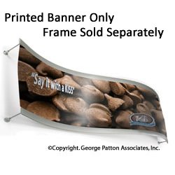 18 x 44.5-Inch Custom Printed Banner for WMWV4518 Wave Poster Frame