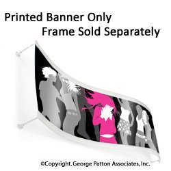 18 x 81-Inch Custom Printed Banner for WMWV7918 Wave Poster Frame