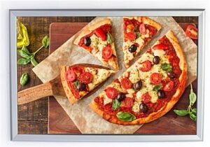 20 x 30 Poster Frame for Wall, Snap Open, 32mm Profile - Silver