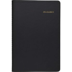 2023 At-A-Glance Daily Appointment Book, 5.5" x 8.5", Black