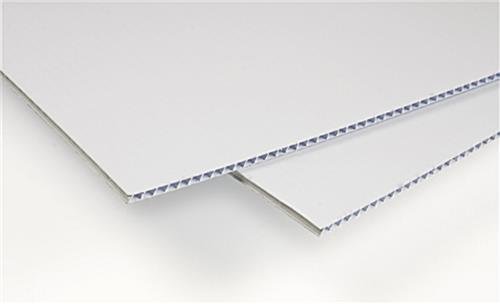 22 x 28 Coroplast A-Frame Sign Board w/ 2-Sided Full Color UV Custom Graphics - White - Image 5