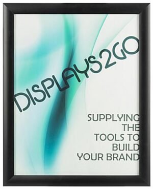 22 x 28 Poster Frame for Wall, Snap Open, 45mm Profile - Black