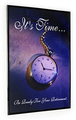 22 x 28 Poster Frame for Wall, Thin Cardboard Backer, Plastic Extrusion - Black