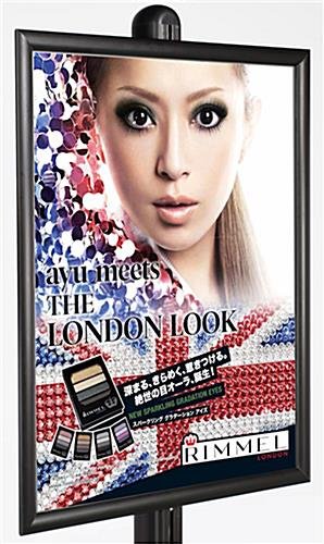 22 x 28 Poster Stand Accessory, Snap Open - Black