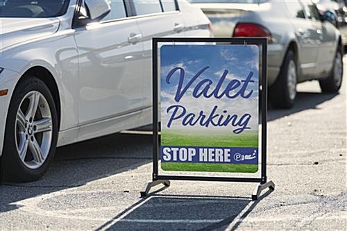 22 x 28 Replacement Sign for SWSS Series, 2-Sided UV Printing, Aluminum Composite - Image 2