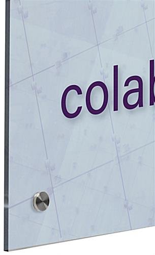 24 x 36 Acrylic Wall Sign w/ UV Printed Custom Graphics, 4 Standoffs - Image 3