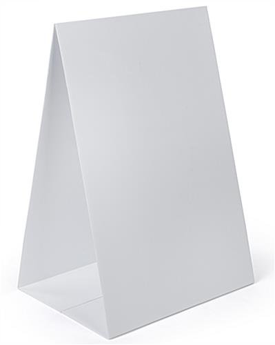 24 x 36 Coroplast A-Frame Sign Board w/ 2-Sided Full Color UV Custom Graphics - White - Image 4