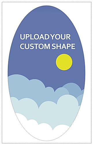 24" x 36" Custom Shaped Foam Board Sign, Full Color Single Sided UV Printing - Image 6