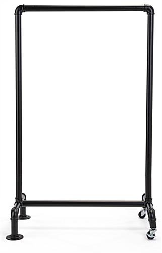 24 x 36 Industrial Pipe Swinger Sign, 2-Sided Custom Printed Panel - Black - Image 3