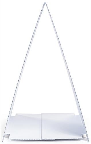 24 x 36 Plastic Sidewalk Sign with Custom Graphics, Double-Sided, Waterproof - White - Image 5