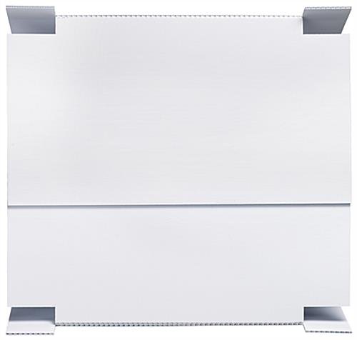 24 x 36 Plastic Sidewalk Sign with Custom Graphics, Double-Sided, Waterproof - White - Image 6