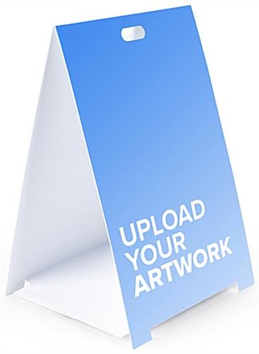 24 x 36 Plastic Sidewalk Sign with Custom Graphics, Double-Sided, Waterproof - White - Image 10