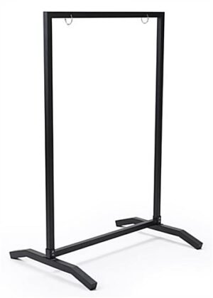 24 x 36 Swinger Sign Frame, T-Base, 2 Sided, Ring Hooks - Black