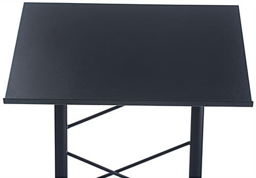 25" Single Truss Podium for Floor, Steel - Black - Image 4