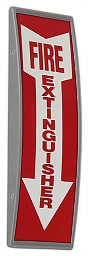 2.5 x 8.5 Curved Adhesive Wall Sign Holder, Snap-out Lens - Silver