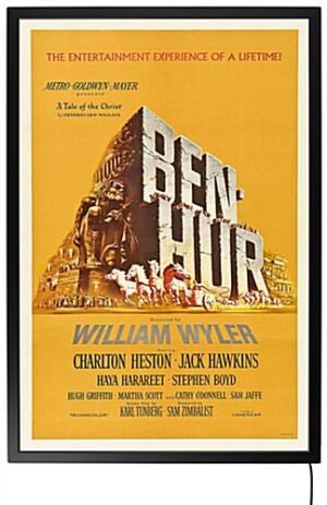 27 x 41 LED Light Box for Wall, Movie Poster Format, Snap Open - Black