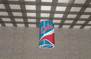 3’ Cylindrical Hanging Ceiling Banner with Custom Printed Stretch Fabric