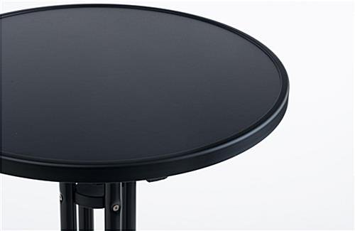 31 x 42 Round Cocktail Table - Black - Image 2