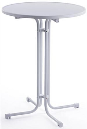 31 x 42 Round Cocktail Table - White