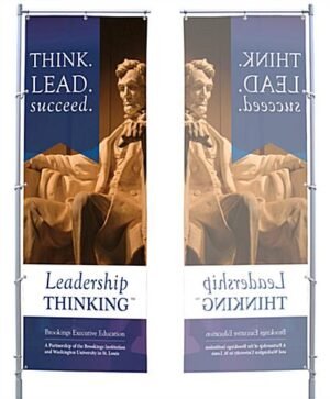 31 x 94-Inch Single-sided Flag - Custom Digital Printing