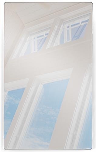 32" Digital Signage Mirror, Motion Sensor, Wall Mounted, Android 7.1 - Silver - Image 3
