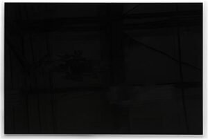 36 x 24 Write-On Board, Wall Mount, Wet & Dry Erase, Tempered Glass, Magnetic – Black