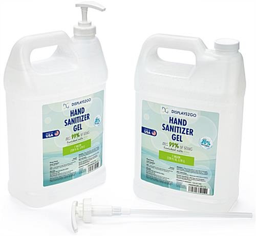 38-400 Dispensing Pump for Gallon Jug, 8.8" Dip Tube, Set of Two - White - Image 2