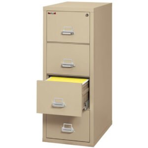 4 Drawer Vertical Legal File - 25" Deep