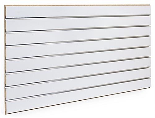 48 x 24 Slatwall Panel for Wall, Set of 2, Readysert™ Channels - White - Image 2