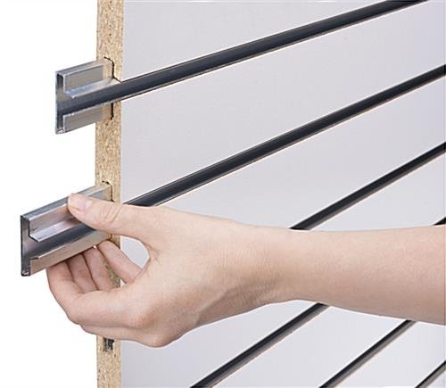 48 x 24 Slatwall Panel for Wall, Set of 2, Readysert™ Channels - White - Image 3