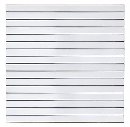 48 x 24 Slatwall Panel for Wall, Set of 2, Readysert™ Channels - White - Image 4