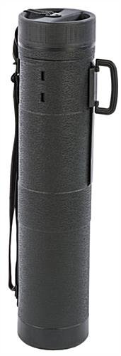 53” Graphics Carrying Case, Telescoping, Adjustable Handle & Shoulder Strap - Black