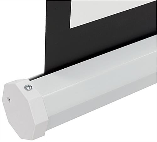 63 x 36 Projector Screen with Tripod Stand, 72-inch Retractable Screen - Black - Image 5