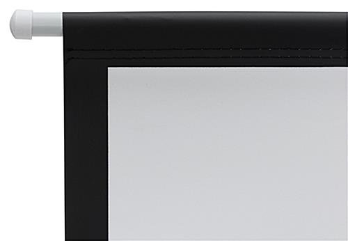 63 x 36 Projector Screen with Tripod Stand, 72-inch Retractable Screen - Black - Image 6
