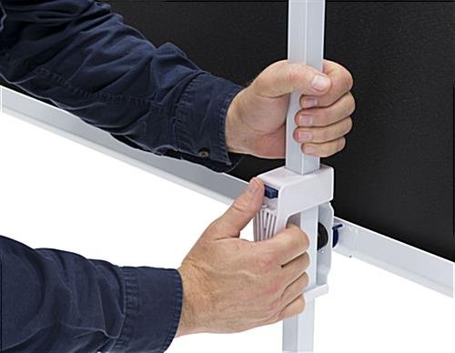 63 x 36 Projector Screen with Tripod Stand, 72-inch Retractable Screen - Black - Image 7