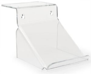 7-Inch Wide Acrylic Counter Extender for Keypads and Credit Card Readers - Clear