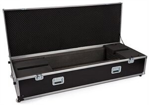 79 x 29 Storage Case for DGBP Series w/ EVA Foam Padding & Wheels - Black