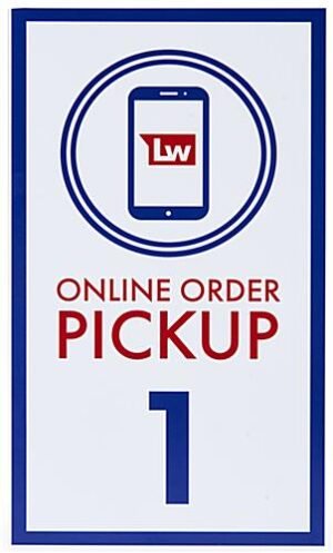 8.25 x 14.75 Custom Printed Polystyrene Graphics for OP916BOLSG, Full Color Printing